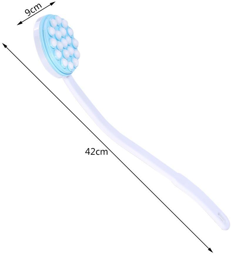woobles Cellulite Massager, Handheld Massager Long Handle Bath Shower Lotion Oil Cream Applicator Back Leg Bath Brush Massager Massaging Tool - Image 3